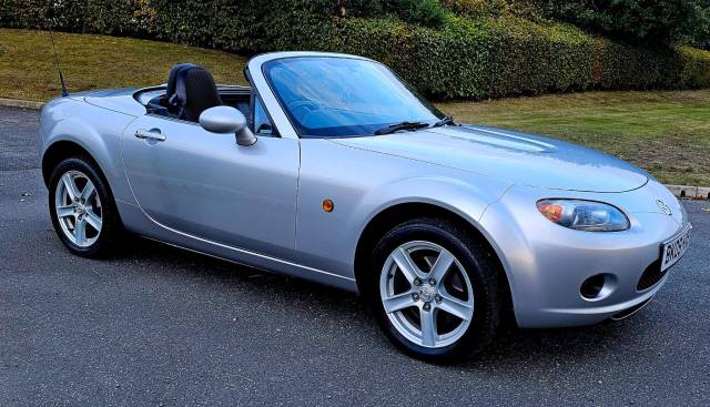 Mazda MX-5 1.8i (Option Pack) Roadster Euro 4 2dr Convertible Petrol Silver